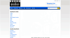 Desktop Screenshot of goodiescandies.com